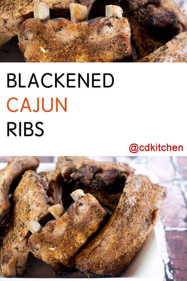 Blackened Cajun Ribs Recipe