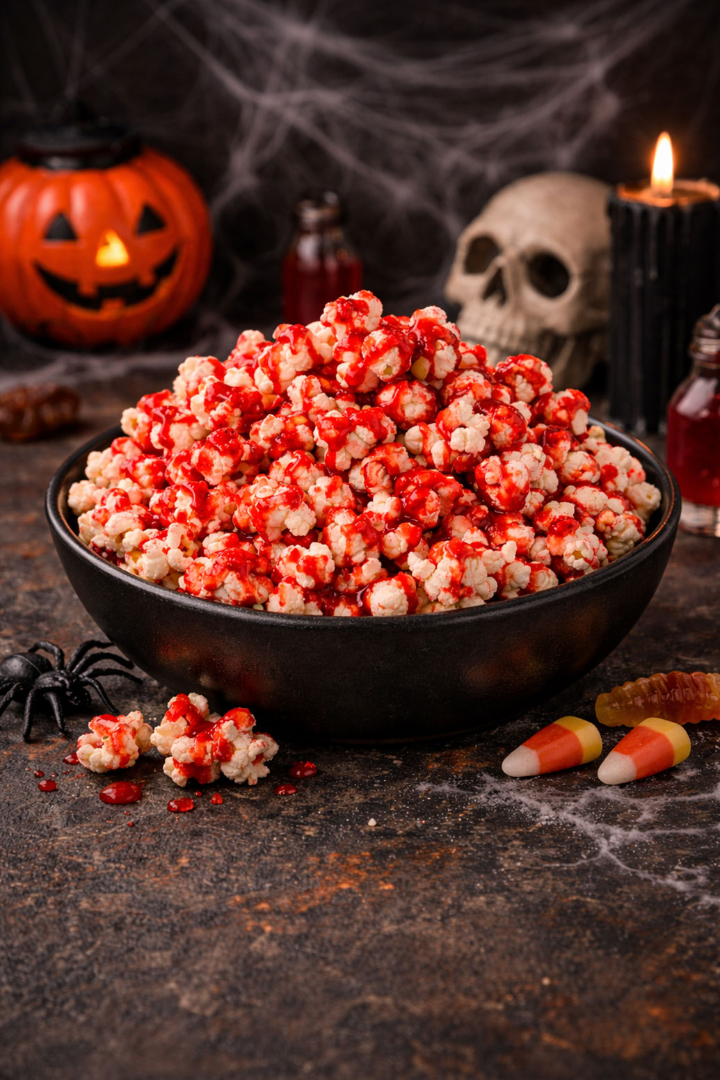 Bleeding Popcorn Recipe