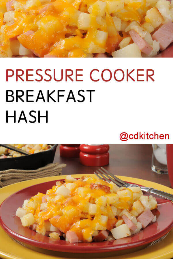 Pressure Cooker Scrambled Breakfast Hash