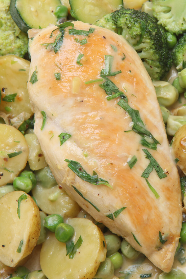 Chicken Breasts in Tarragon Sauce Recipe