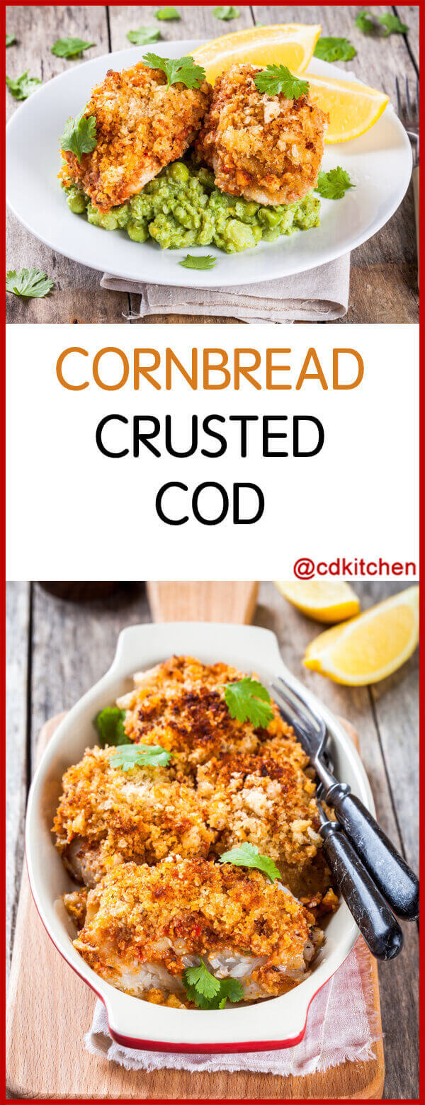 Cornbread Crusted Cod Recipe