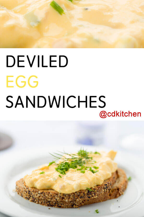 Deviled Egg Sandwiches Recipe | CDKitchen.com