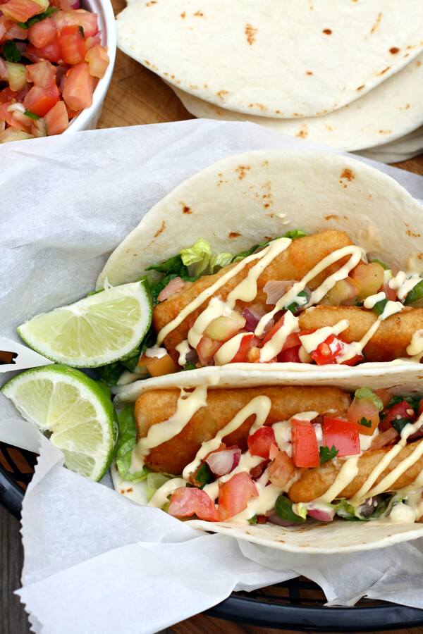 Fish Stick Fajitas Recipe