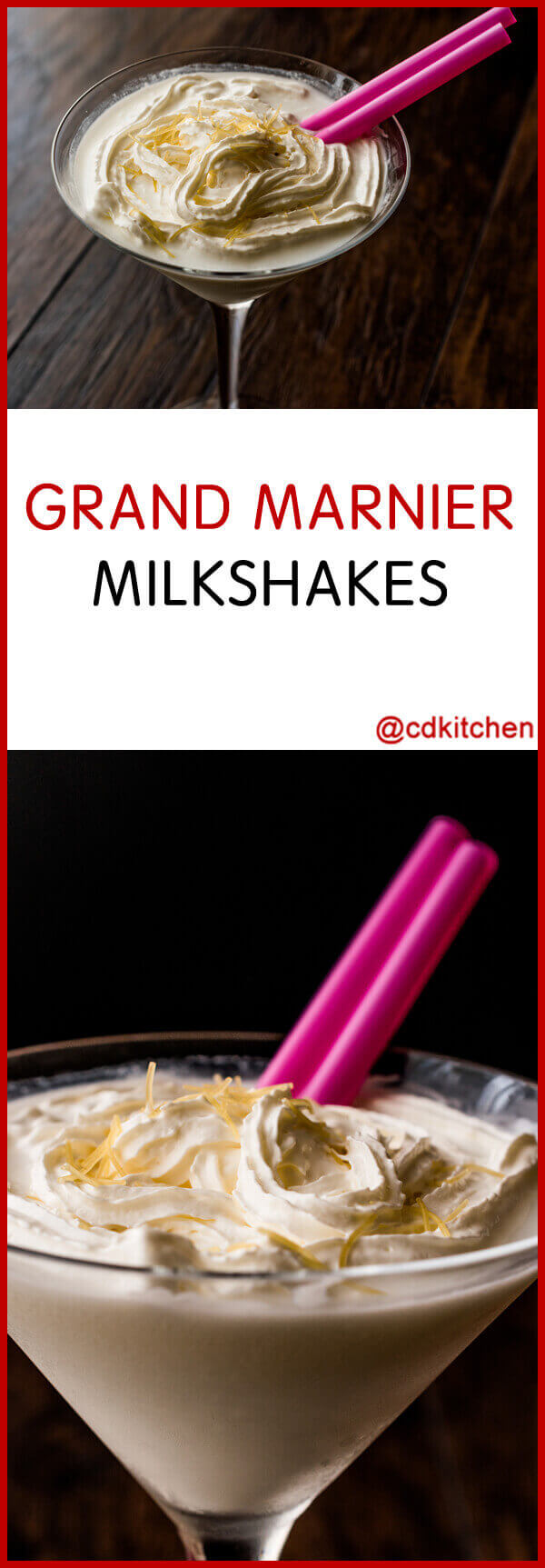 Grand Marnier Milkshakes Recipe