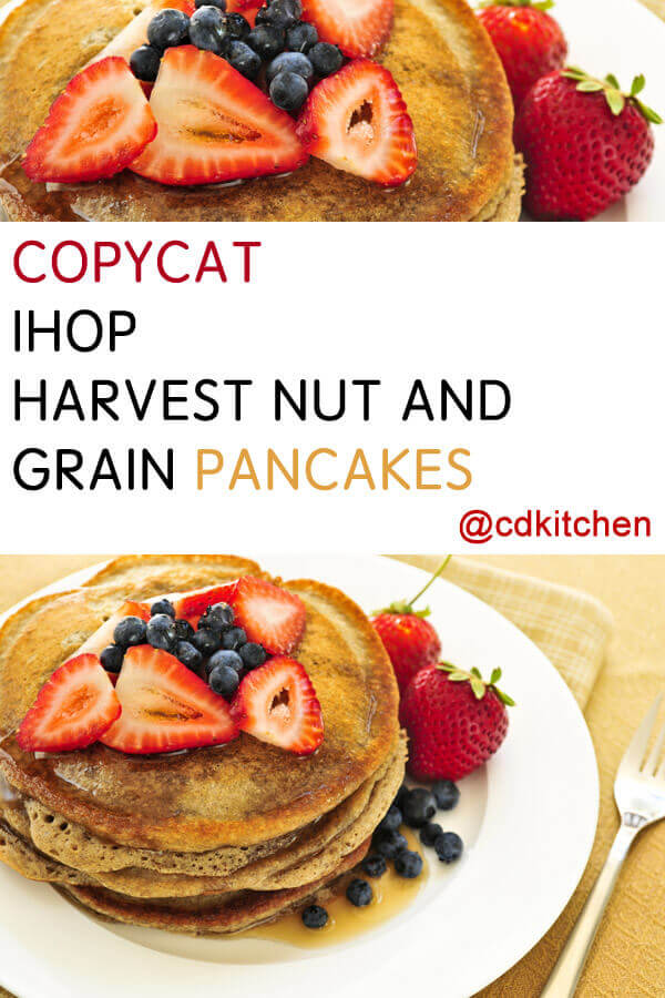 Copycat IHOP Harvest Nut & Grain Pancakes Recipe
