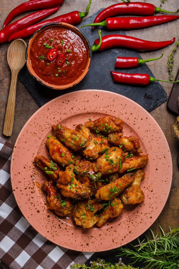 Sriracha Chicken Wings Recipe