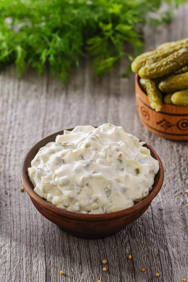 Yogurt Tartar Sauce Recipe | CDKitchen.com