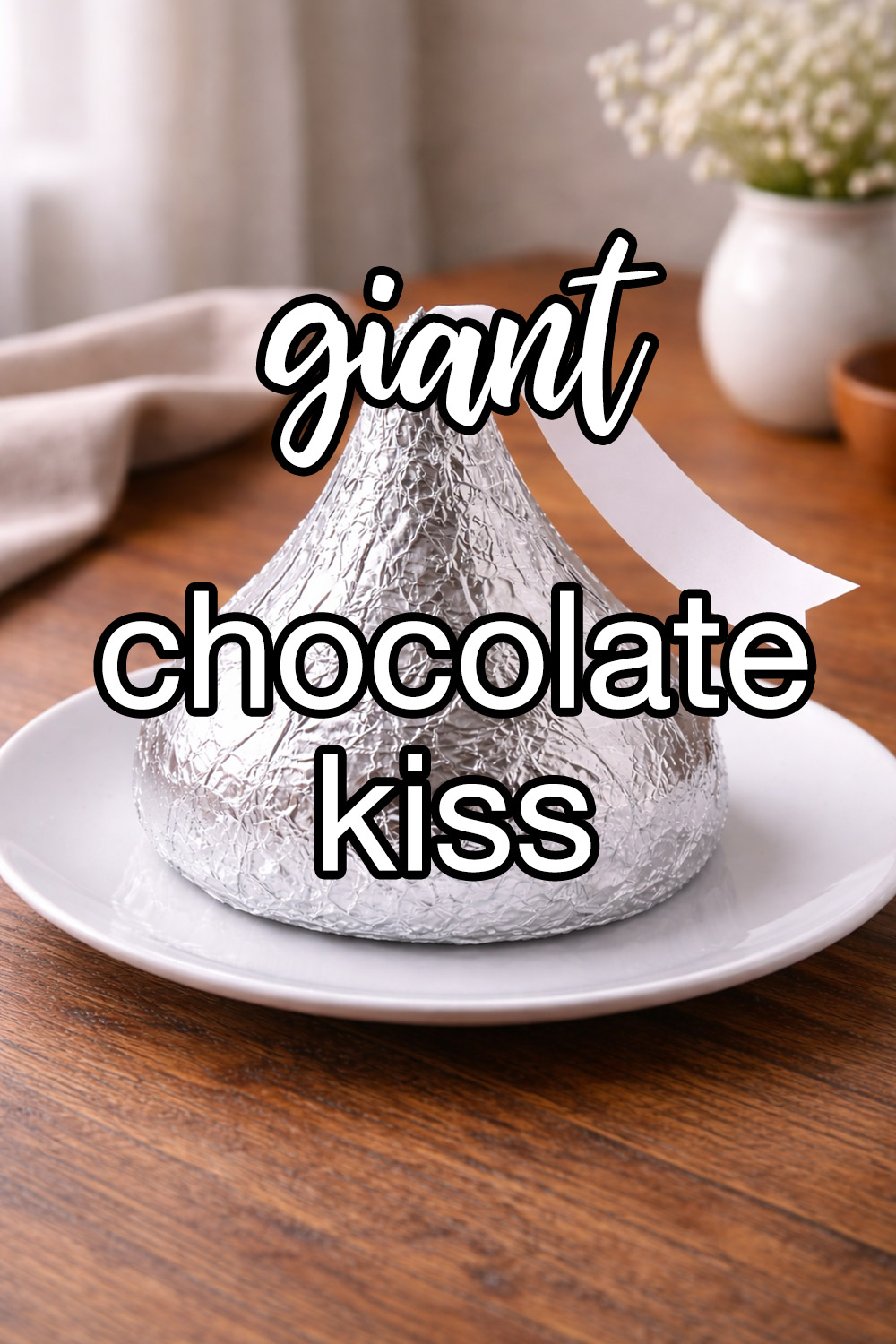 Giant Chocolate Kiss Recipe