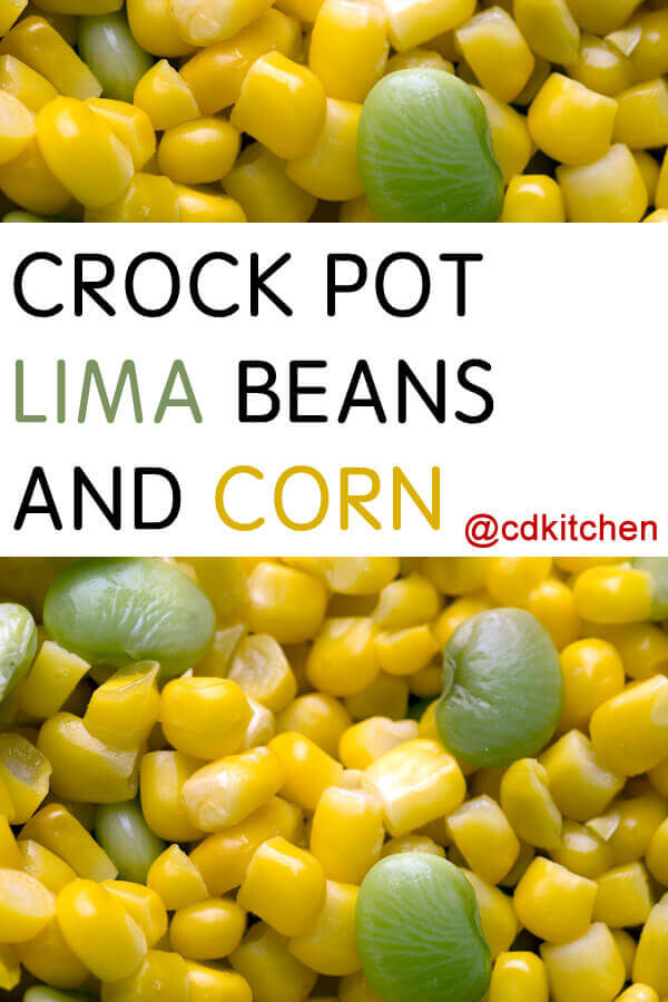 Lima Beans and Corn Recipe