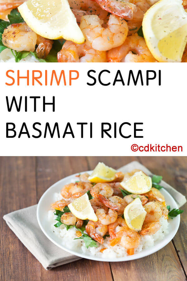 Shrimp Scampi With Basmati Rice Recipe