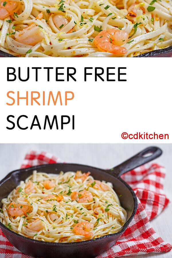Butter Free Shrimp Scampi Recipe