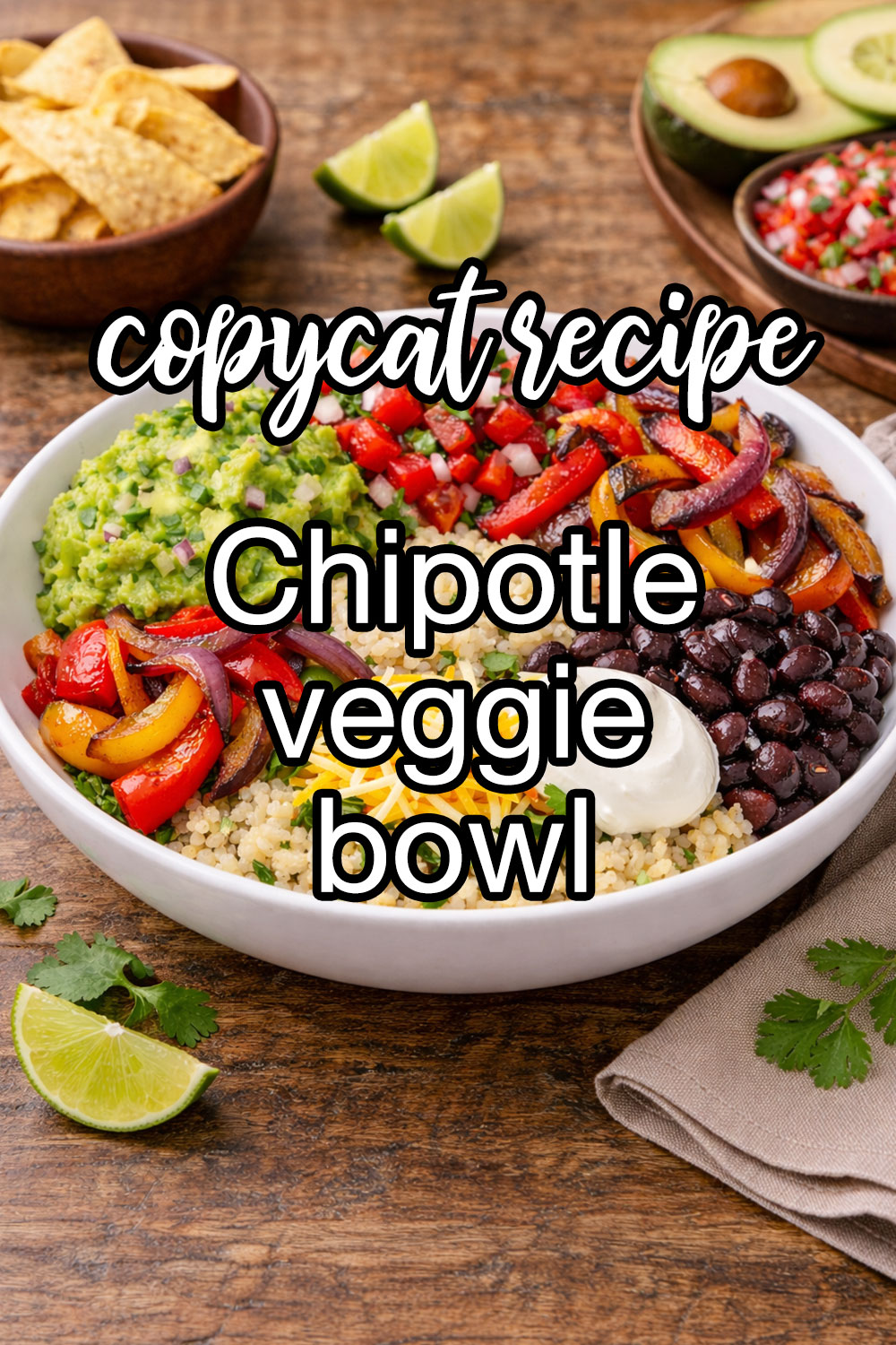 Chipotle Veggie Rice Bowl Recipe