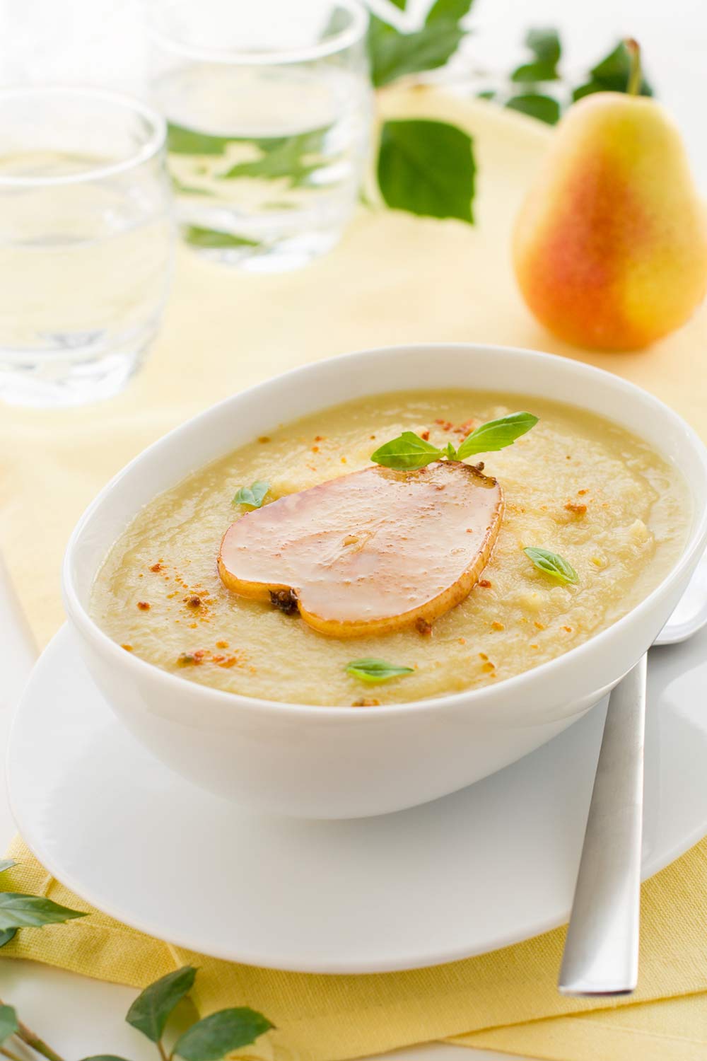 Curried Parsnip and Pear Soup Recipe