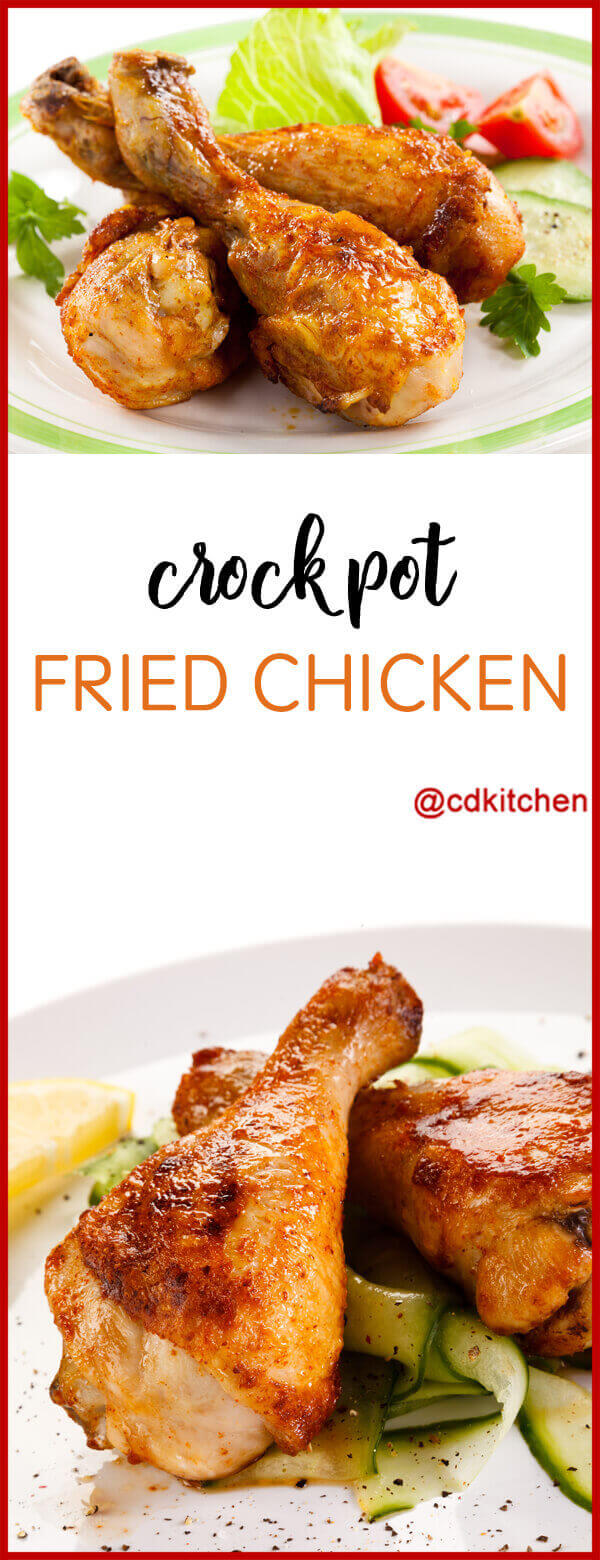 Crock Pot Fried Chicken Recipe | CDKitchen.com