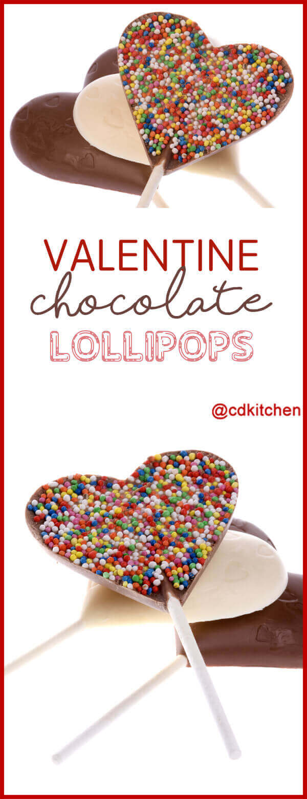 Valentine Lollipops Recipe | CDKitchen.com