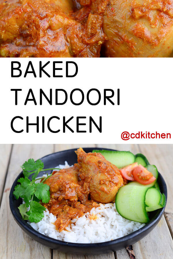 Baked Tandoori Chicken Recipe | CDKitchen.com