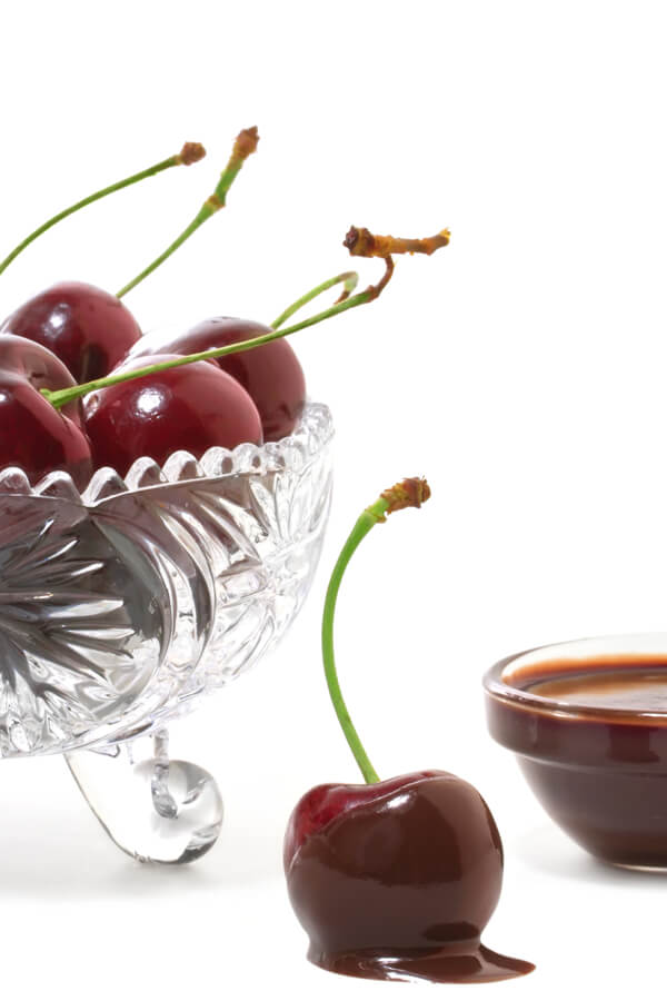 Wine Soaked Bittersweet Chocolate Covered Cherries Recipe