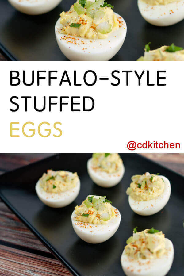 Buffalo Style Stuffed Eggs Recipe