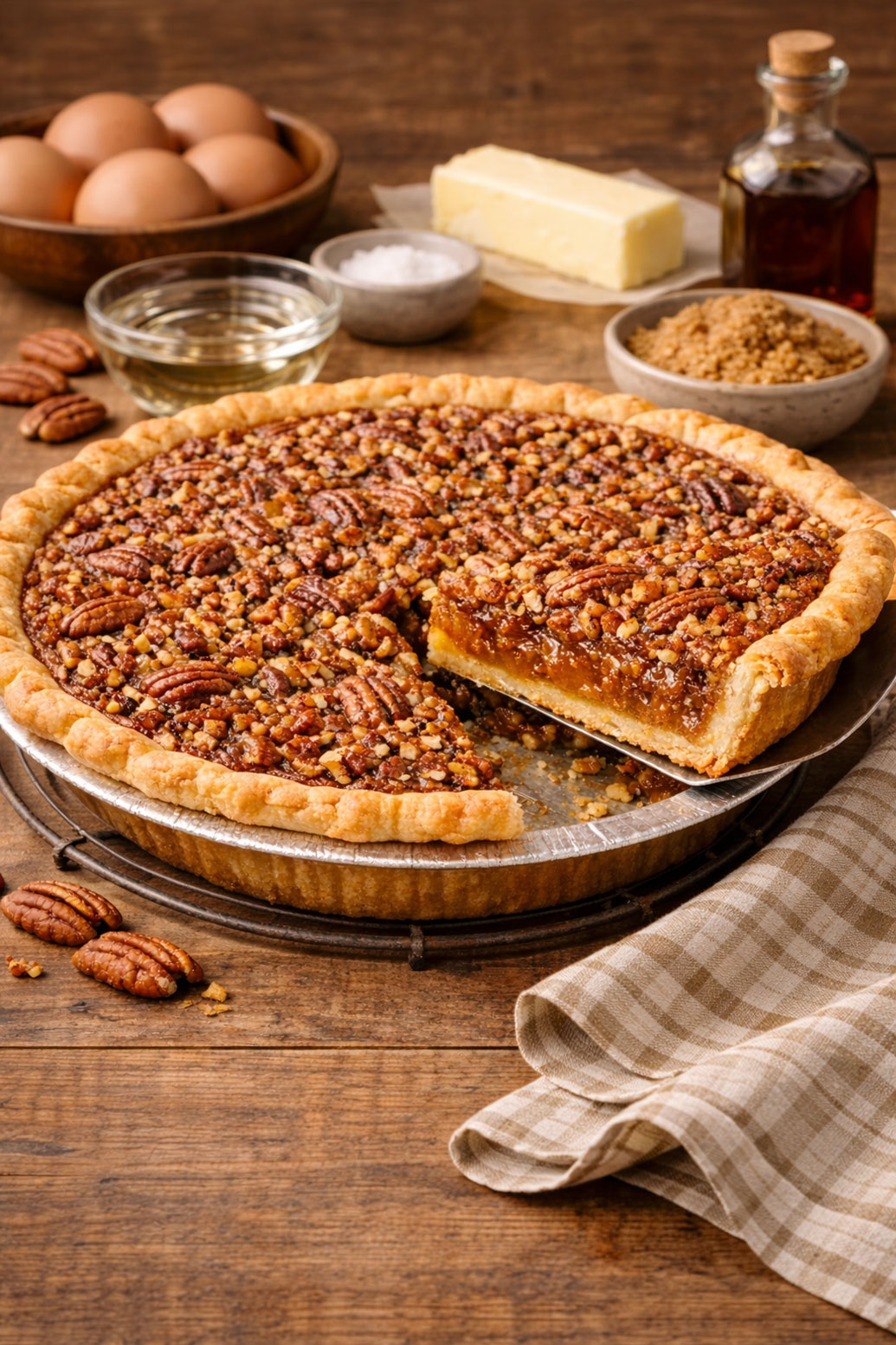 Camellia Grill's Pecan Pie Recipe