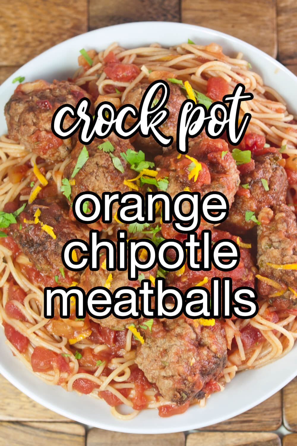 Meatballs With Sweet Orange Chipotle Recipe