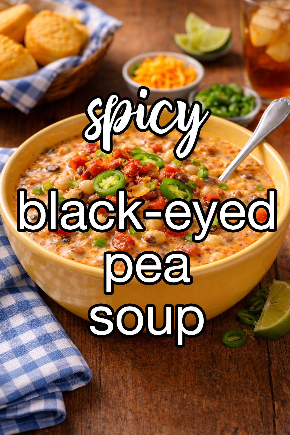 Spicy Black-Eyed Pea Soup Recipe