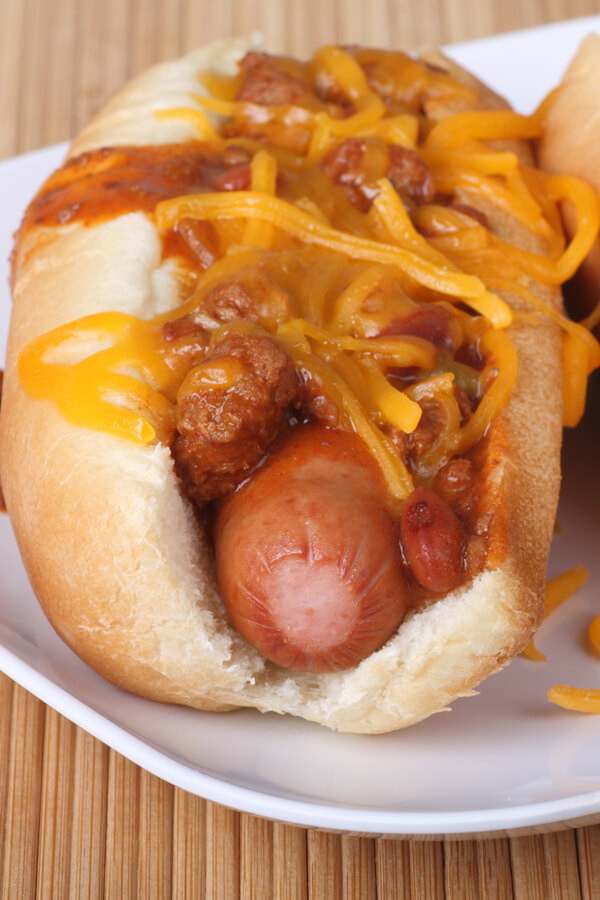 Vegetarian Chili Dogs Recipe