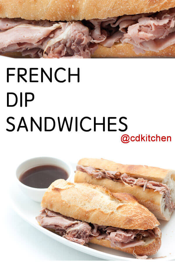 French Dip Sandwiches Recipe