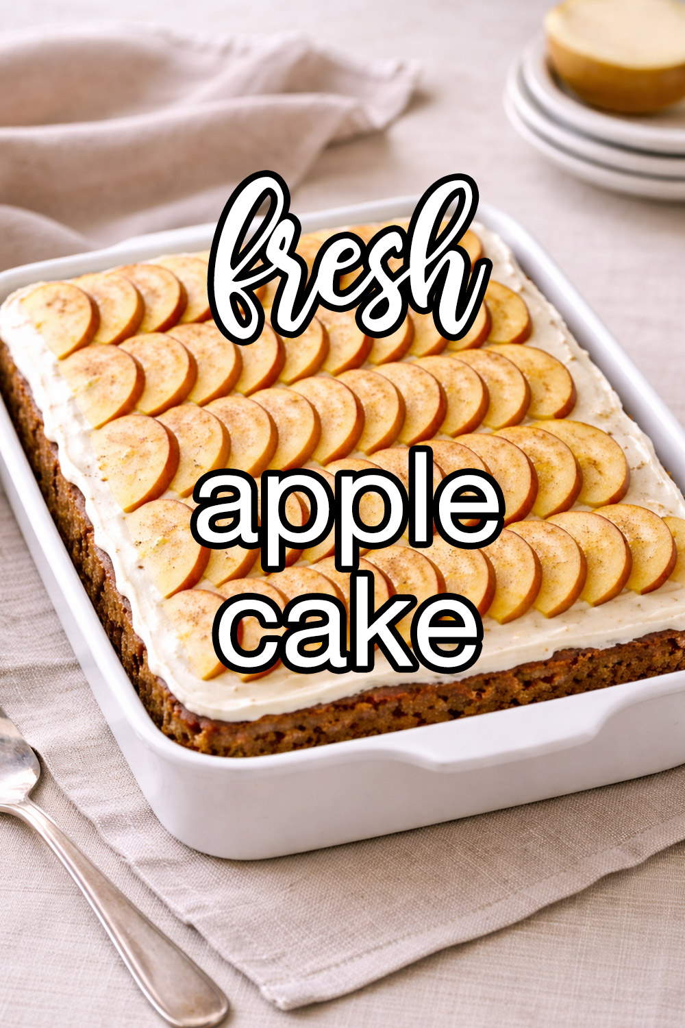 George Washington Fresh Apple Cake Recipe