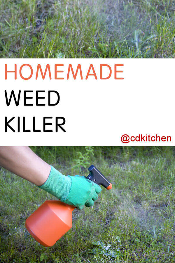 Homemade Weed Killer Recipe from CDKitchen