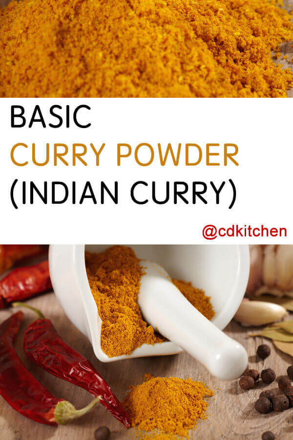 Basic Curry Powder (Indian Curry) Recipe | CDKitchen.com