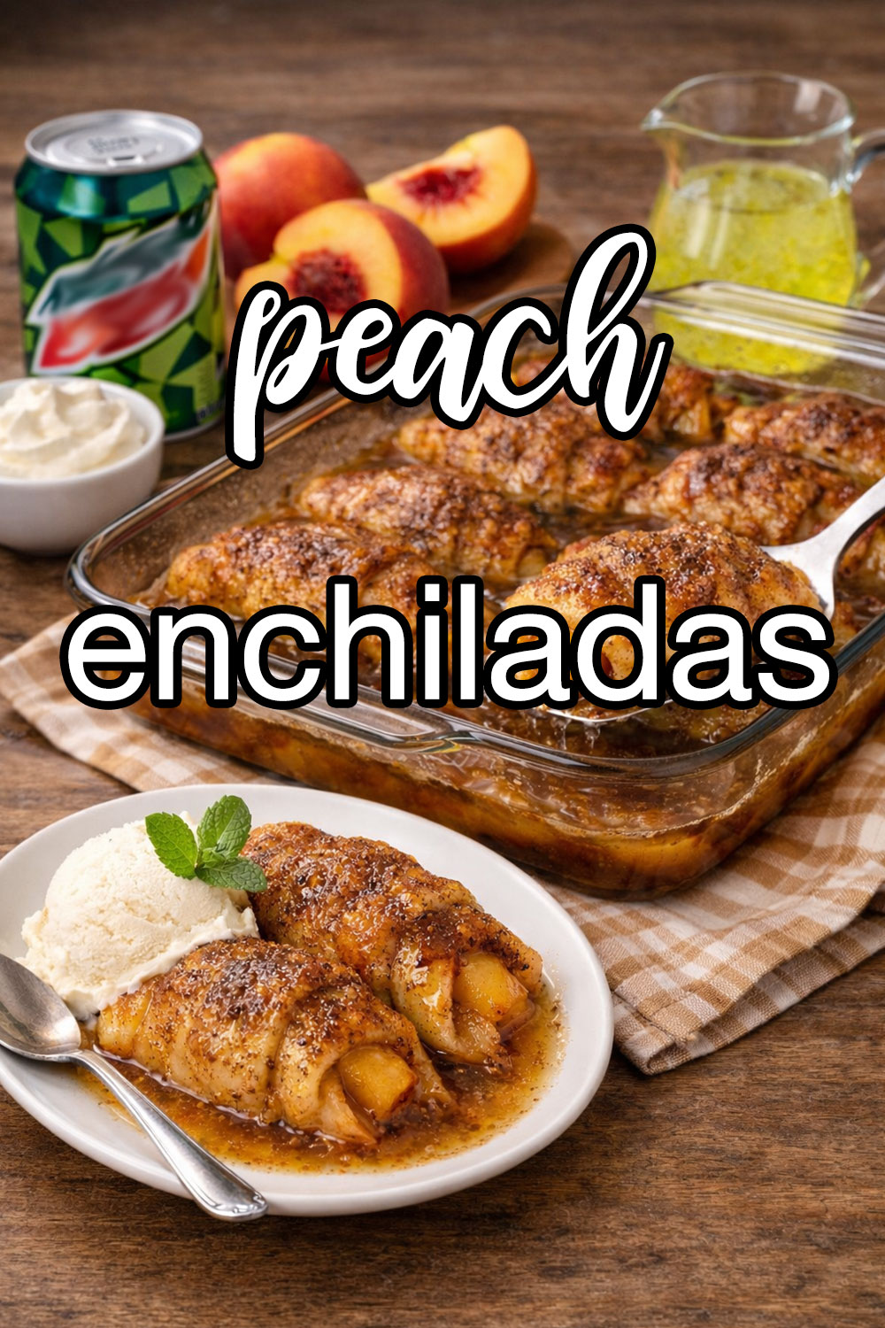 Peach Enchiladas Recipe
