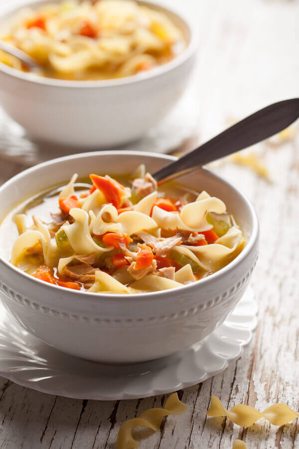 Dusty's Best Turkey Noodle Soup Recipe | CDKitchen.com