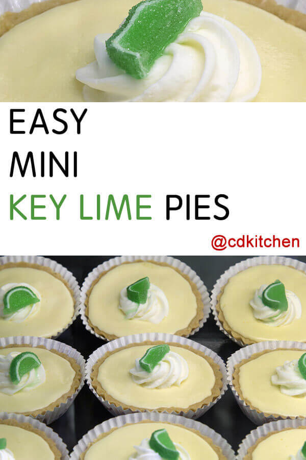 Easy Mini Key Lime Pies Recipe