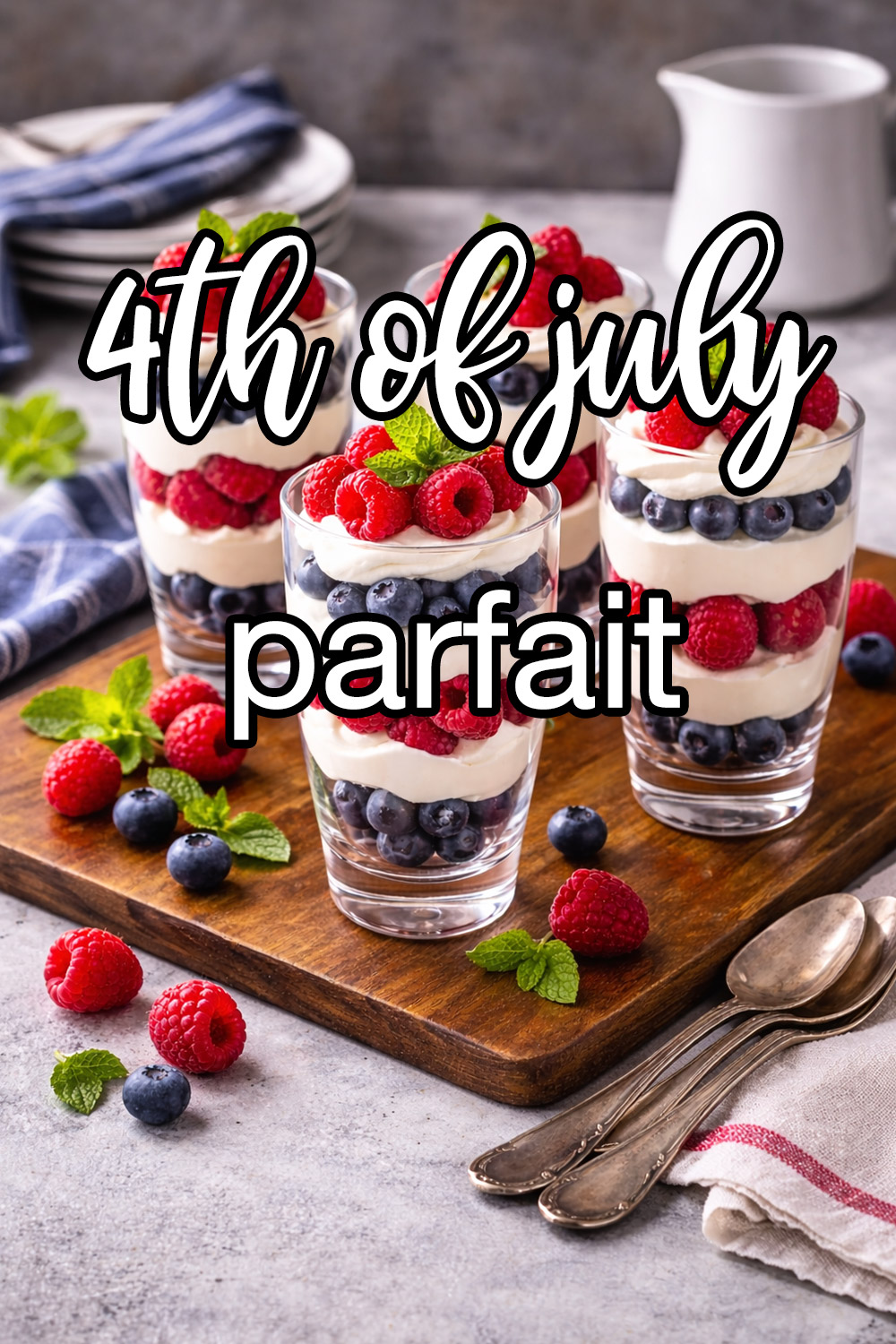 Fourth Of July Parfait Recipe
