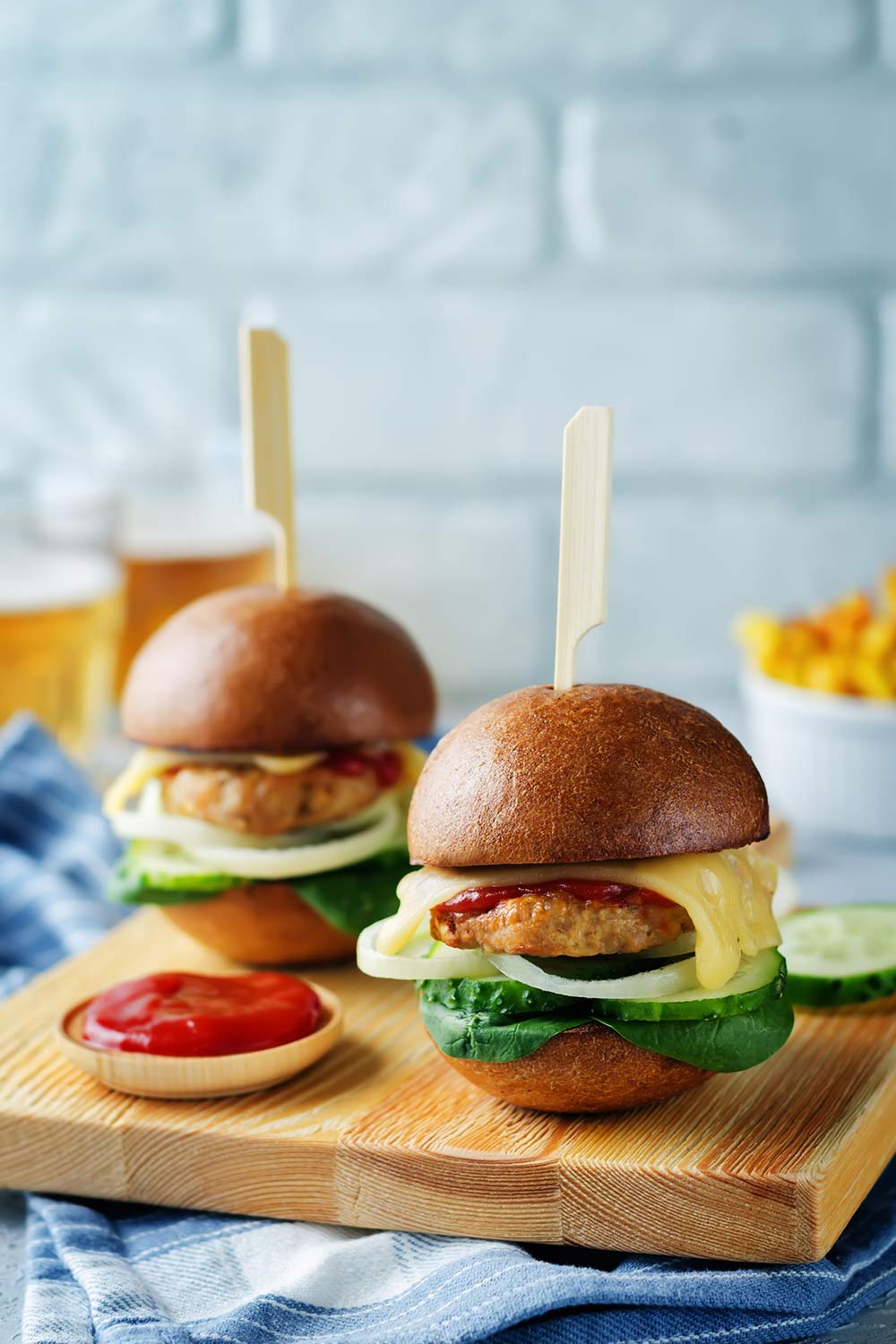 Turkey Apple Burgers Recipe