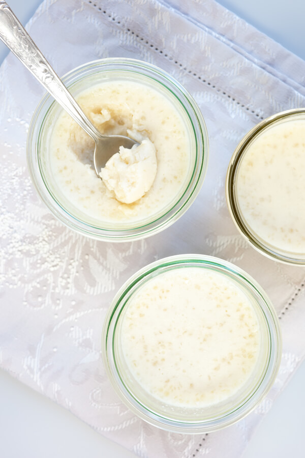 Coconut Tapioca Pudding Recipe