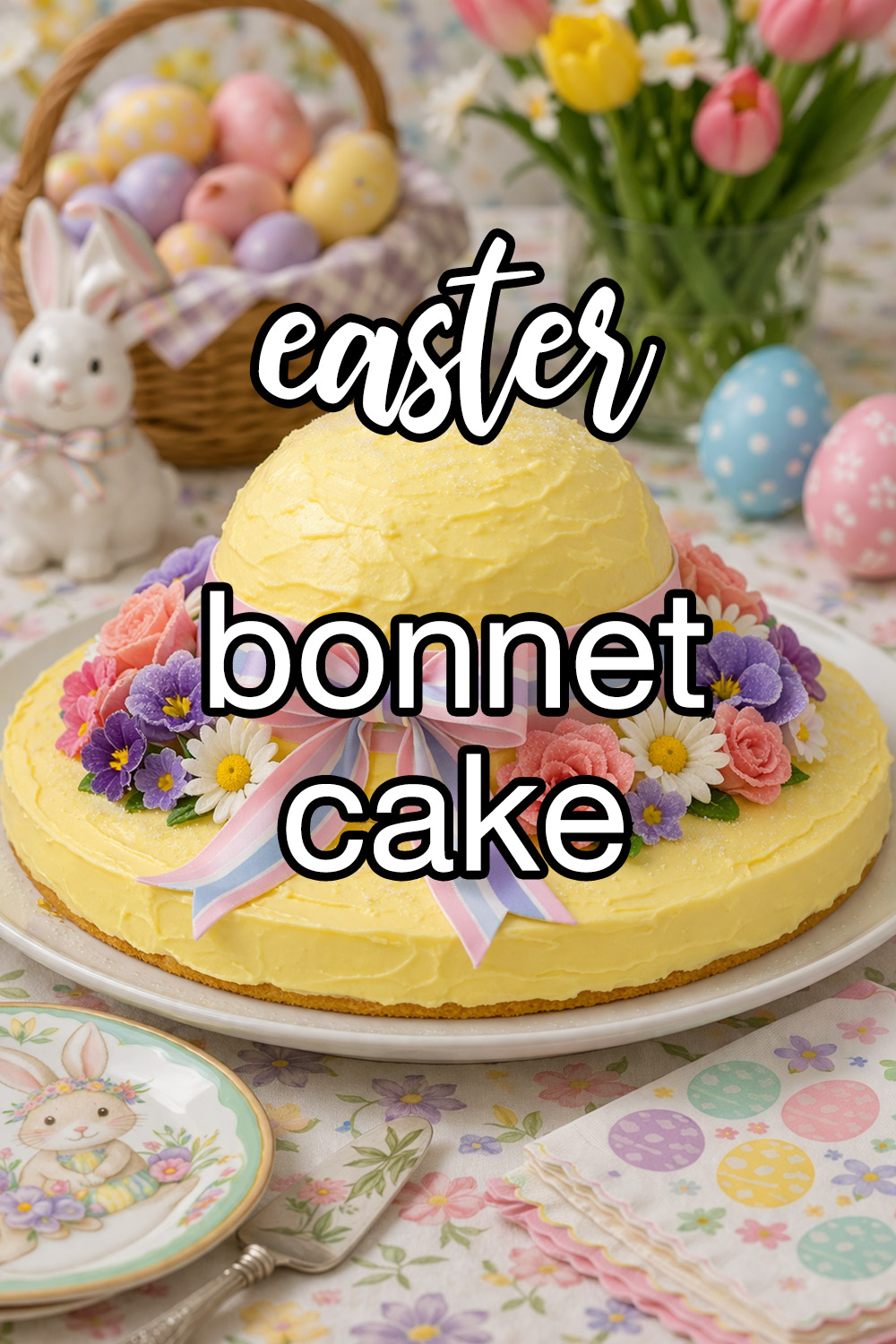 Easter Bonnet Cake Recipe