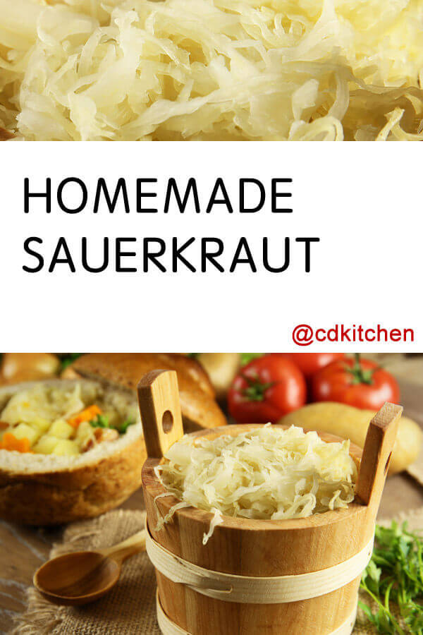 Homemade Sauerkraut Recipe | CDKitchen.com