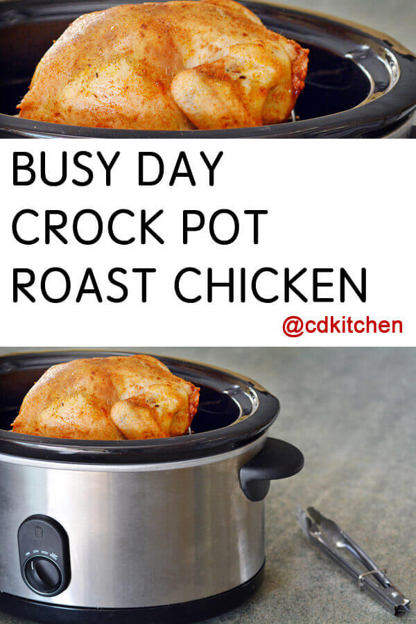 Busy Day Roast Chicken Recipe