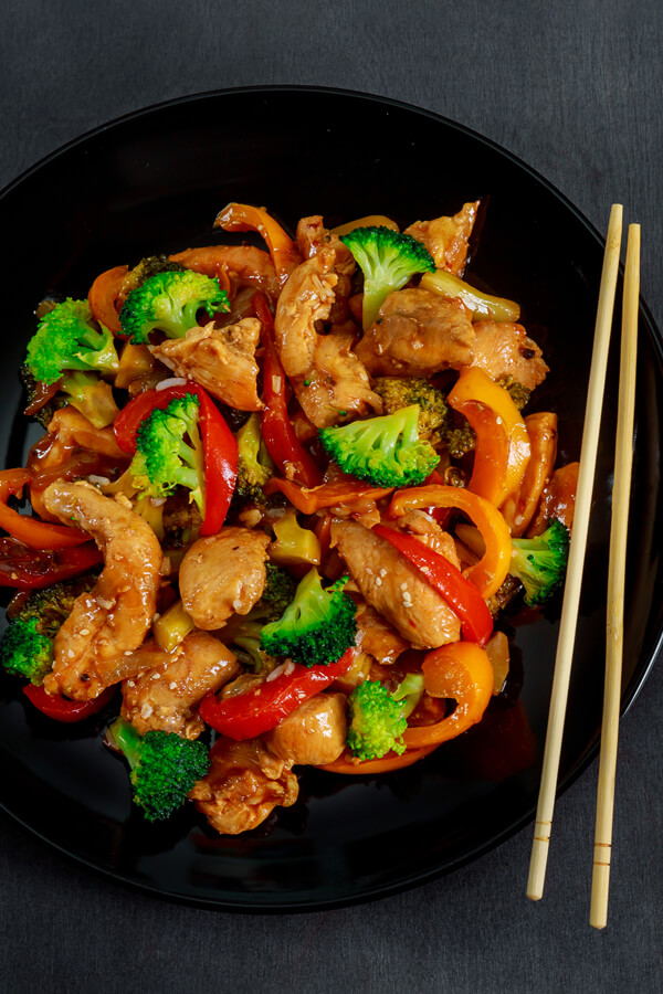 Stir-Fried Chicken Teriyaki Recipe | CDKitchen.com