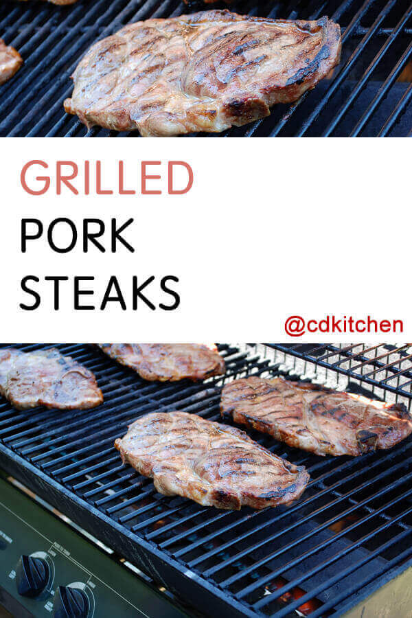 Grilled Pork Steaks Recipe