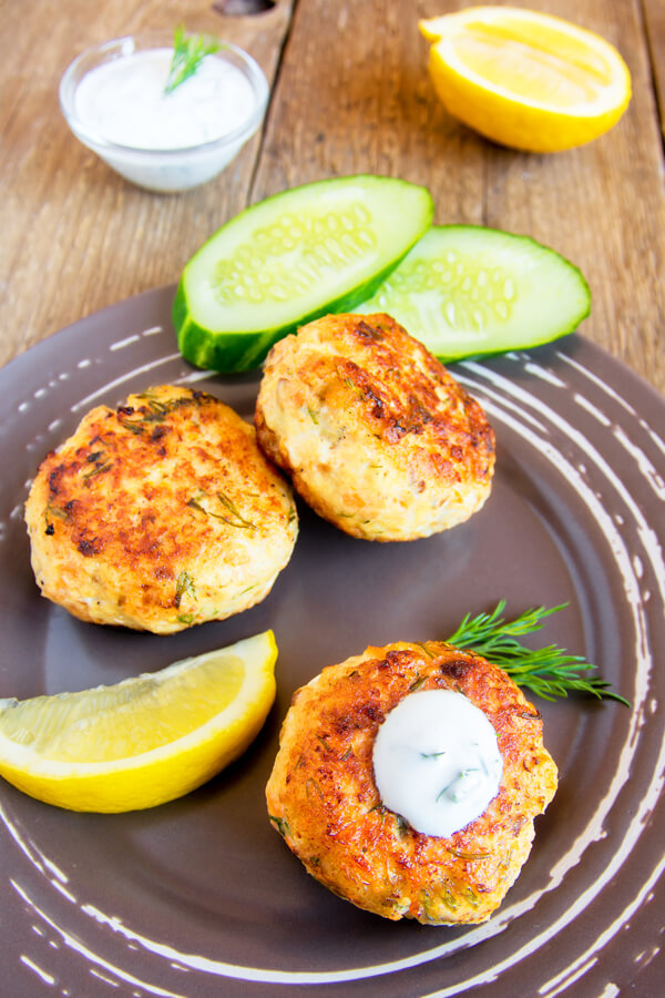 Grilled Salmon Patties Recipe