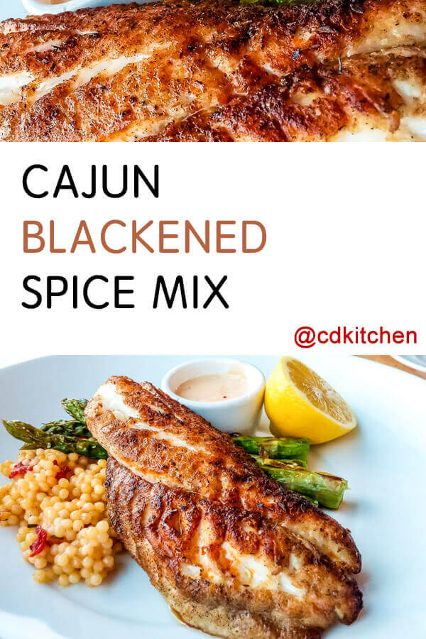 Cajun Blackened Spice Mix Recipe