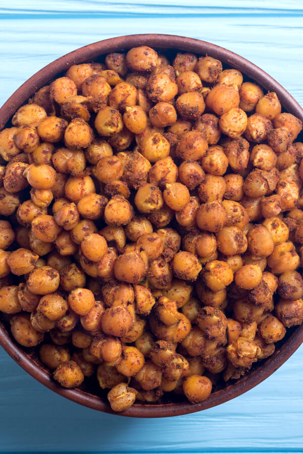 Roasted Wasabi Chickpeas Appetizer Recipe