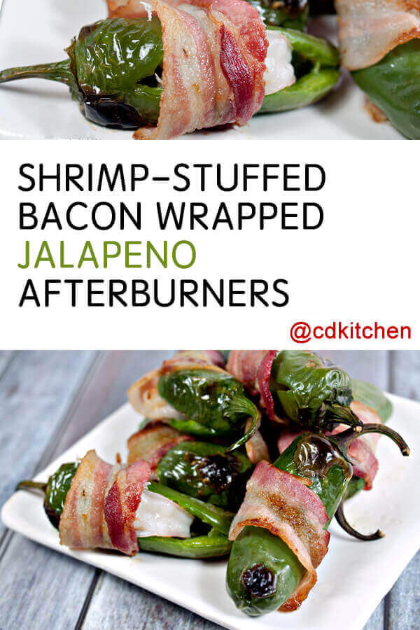 Shrimp-Stuffed Bacon Wrapped Jalapeno Afterburners Recipe