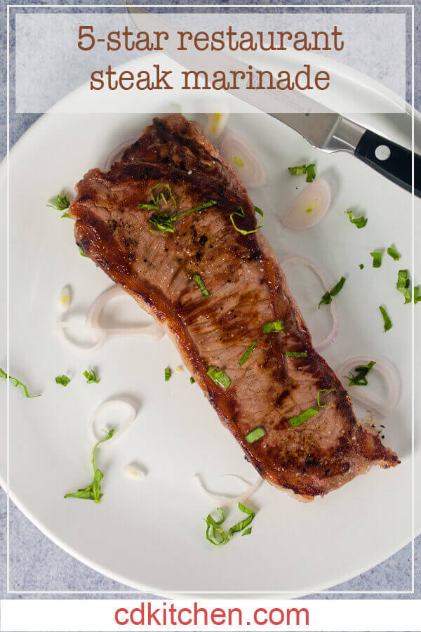 Five-Star Restaurant Steak Marinade Recipe