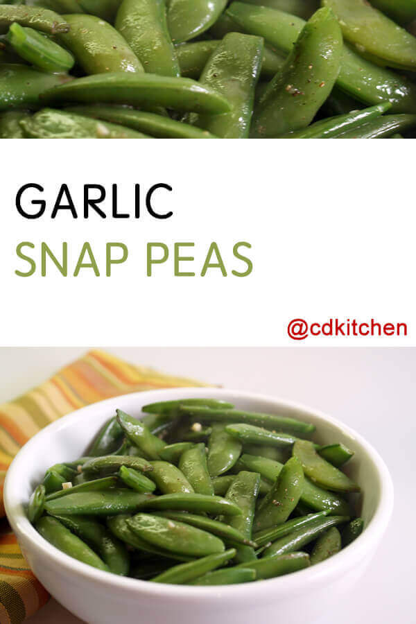 Garlic Snap Peas Recipe