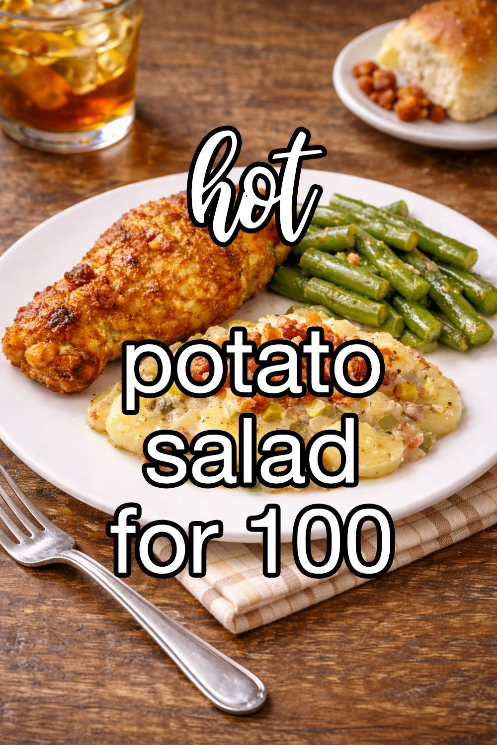 Hot Potato Salad for 100 Recipe