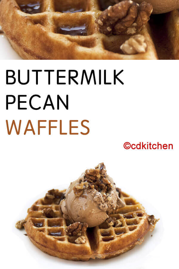Buttermilk Pecan Waffles Recipe