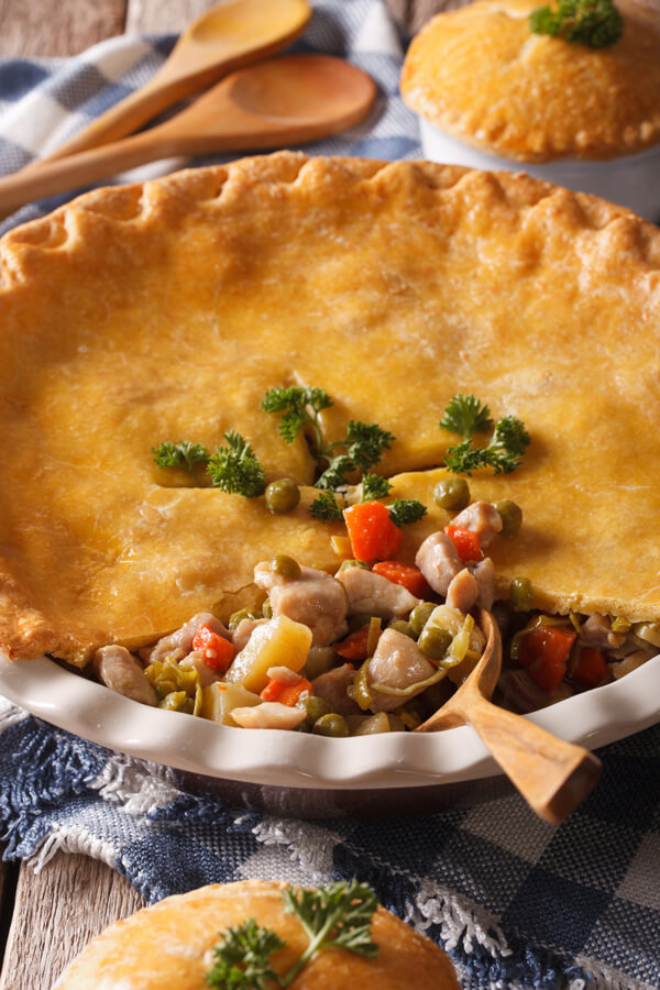 Culinary Institute of America Turkey Pot Pie Recipe
